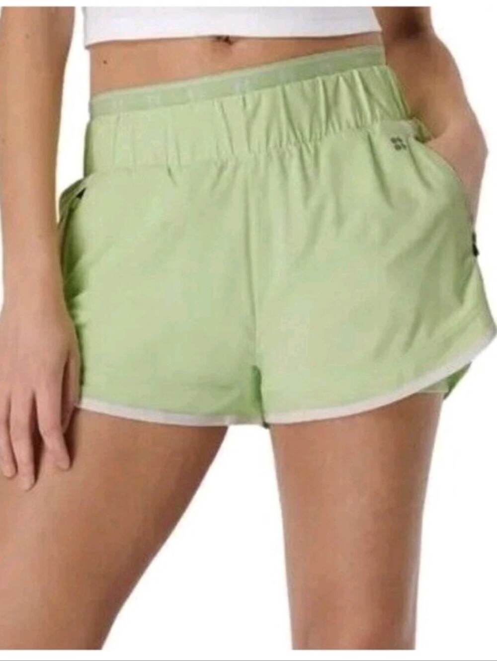 Sweaty Betty On Your Marks 4” Running Shorts Size L EUC